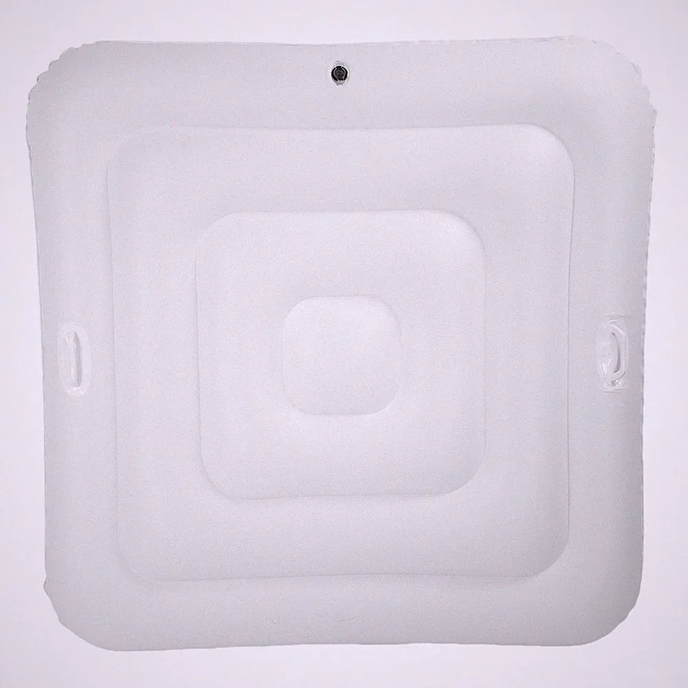 130 Cm Aufblasbare Poolabdeckung Staubdicht Quadratisch Für Whirlpools I W1CT