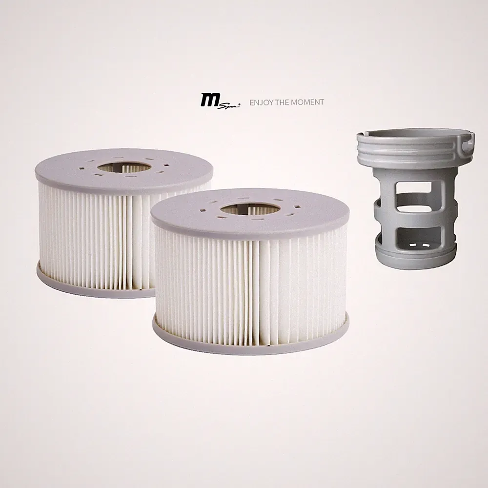 2 Stück Ersatzfilter für MSPA Original Pool Filter MSPA Filterkartuschen Adapter