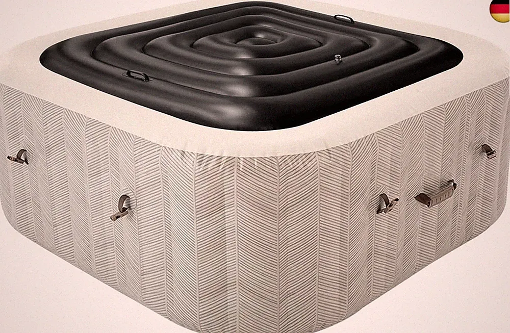 Aufblasbare Abdeckung Whirlpool - Mspa Whirlpool Thermoabdeckung quadratisch