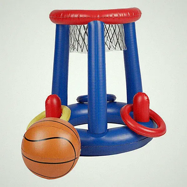 Basketballkorb Crane Hoop für Kinder und Erwachsene aufblasbar Spiel Pool 067