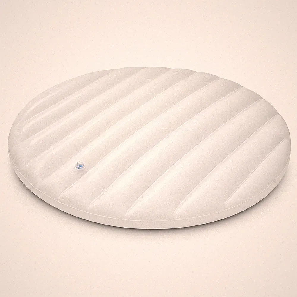 Bestway® LAY-Z-SPA AirJet™ Aufblasbare Abdeckung für 180 cm außen Durchm. weiß