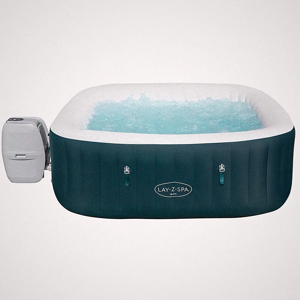 Bestway Whirlpool LAY-Z-SPA AirJet 4 Personen Energiespar 180 x 180 x 66 cm Grün