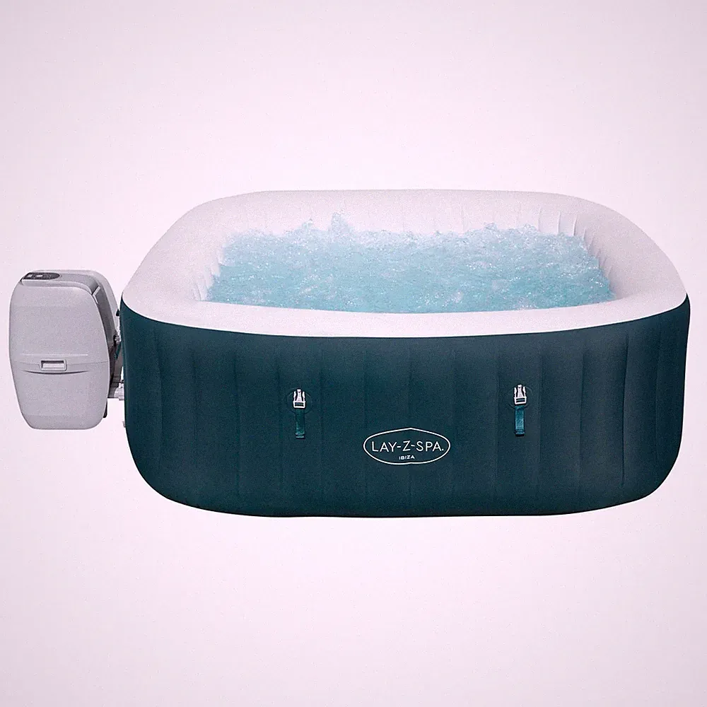 Bestway Whirlpool LAY-Z-SPA AirJet 4 Personen Energiespar 180 x 180 x 66 cm Grün