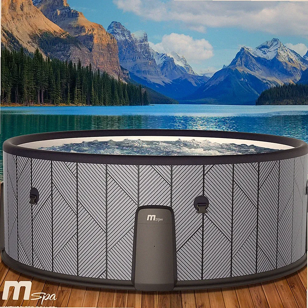 BRAST Whirlpool aufblasbar MSpa Tidal für 6 Personen | Ø173x65cm In- Outdoor 1W