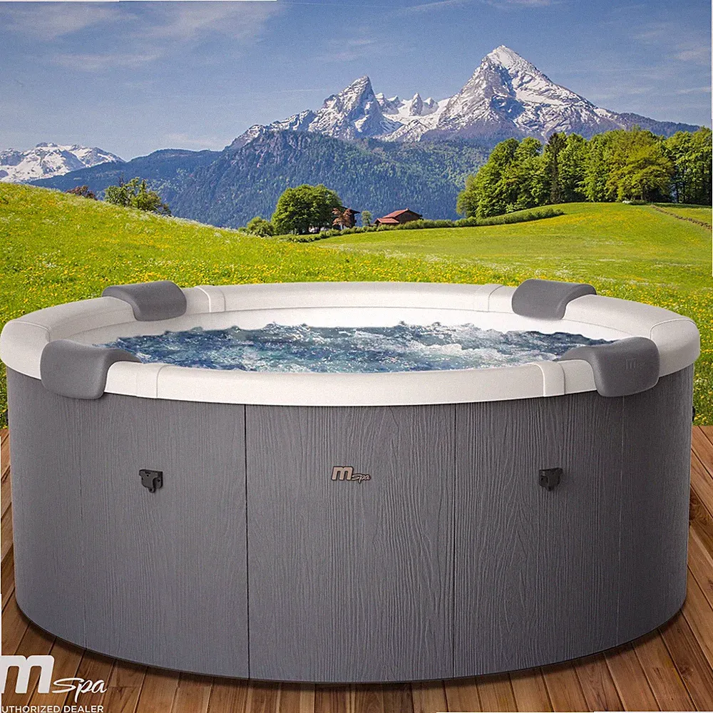 BRAST Whirlpool MSpa Denver 6 Personen | Feste Außenwand | Ø182x70cm | 2.Wahl