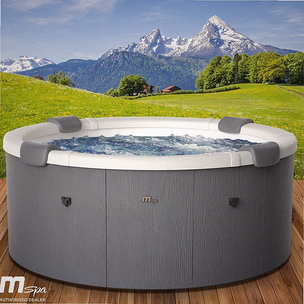 BRAST Whirlpool MSpa Denver für 6 Personen mit Fester Außenwand | Ø182x70cm 1W