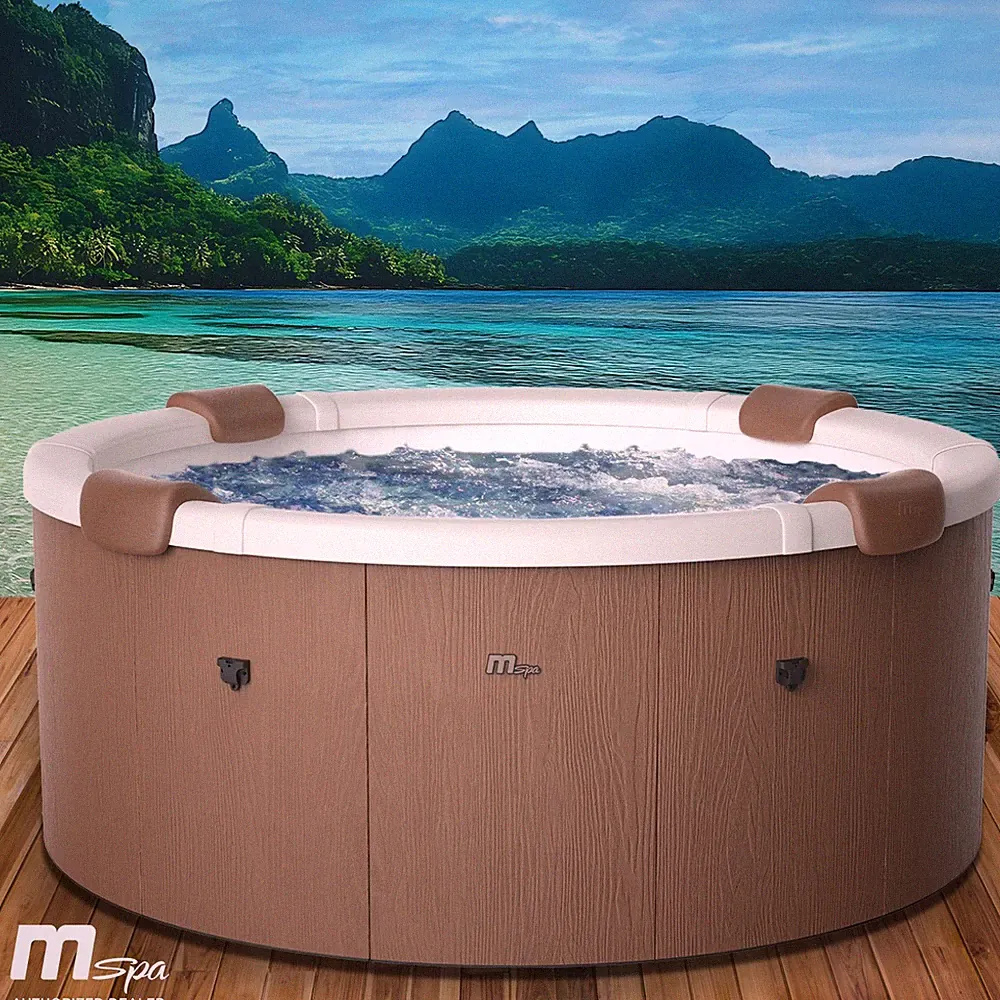 BRAST Whirlpool MSpa Rova 6 Personen | Feste Außenwand | Ø182x70cm | 2.Wahl
