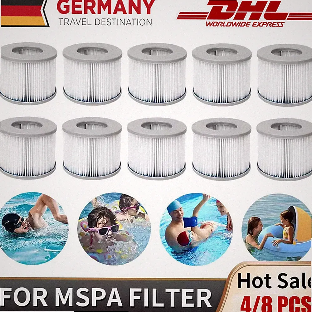 Filter Whirlpool für MSpa In-Outdoor Pool Ersatzfilter Kartusche aufblasbar 10X