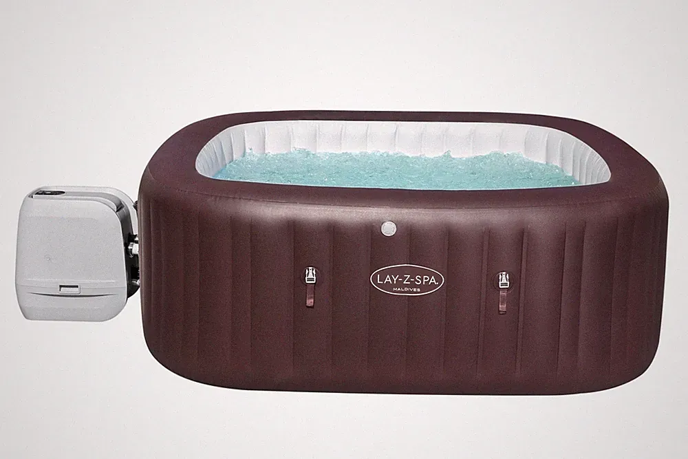 HAF Lay-Z Spa Maldives AirJet Aufblasbarer Whirlpool Outdoor für 5-7 Personen