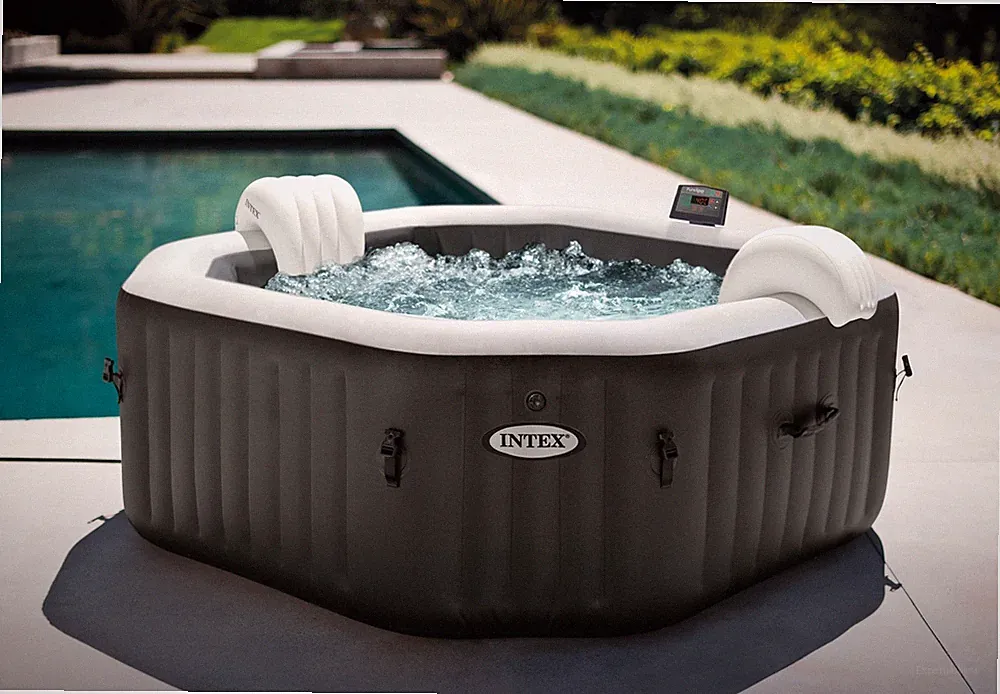 HAF Lay-Z Spa & PureSpa Aufblasbarer Whirlpool Outdoor Bubble Massage Becken