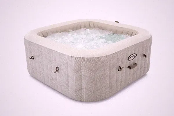 HAF PureSpa Chevron DeLuxe HWS 800 Aufblasbarer Whirlpool für 4 Personen
