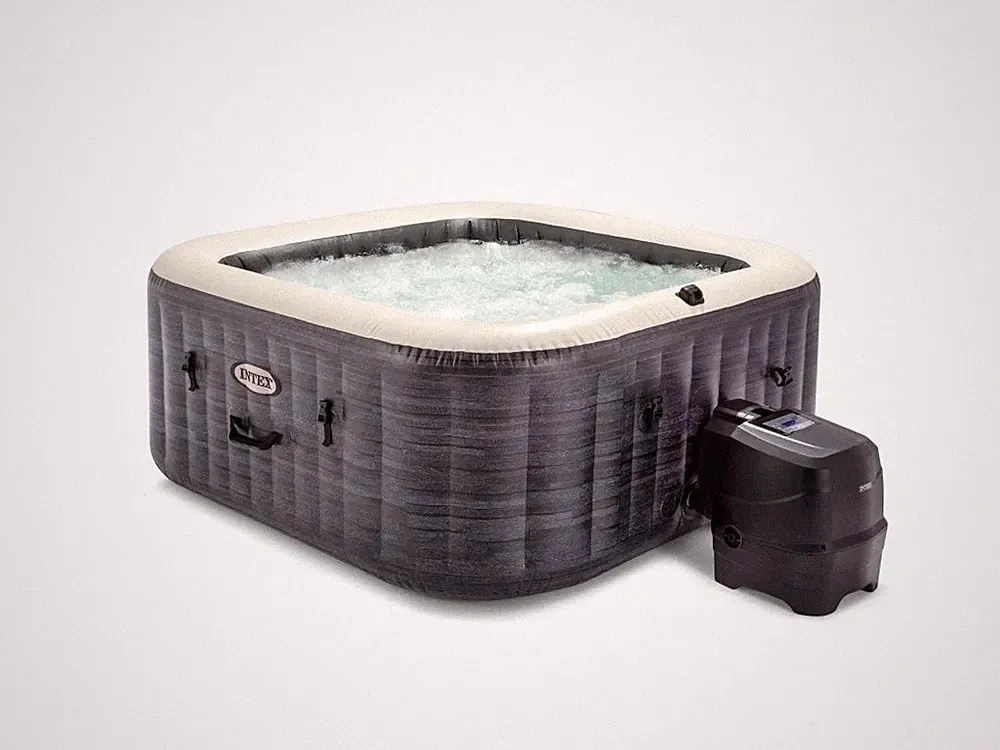HAF PureSpa Greywood Premium HWS 1100 Aufblasbarer Whirlpool für 6 Personen