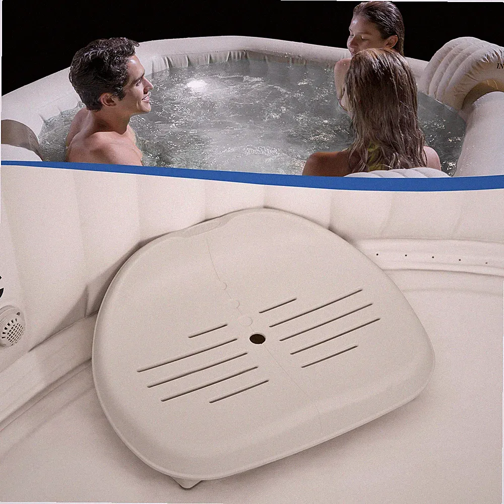 Intex Poolsitz Pure Spa 47 x 36 x 22 cm höhenverstellbarer Sitz für Whirlpool