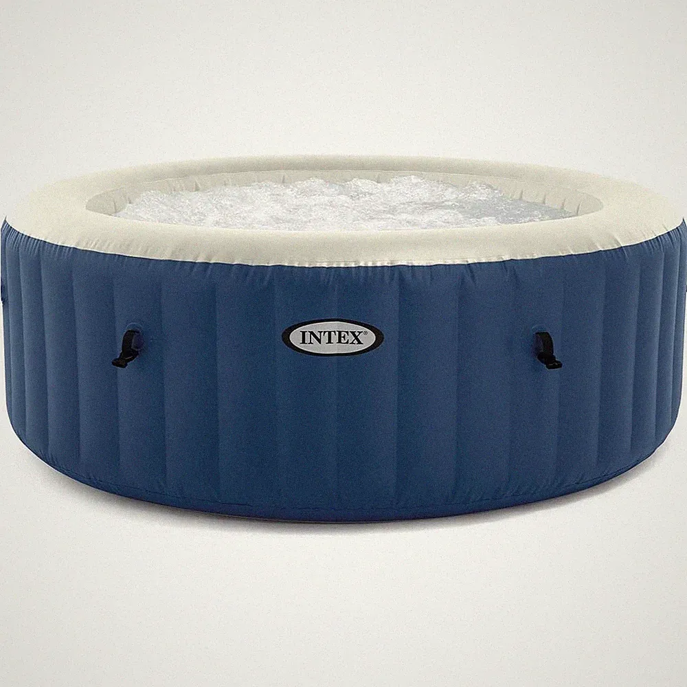 Intex Whirlpool PureSpa Bubble bis 4 Personen aufblasbar 196cm 140 Düsen 28430NP