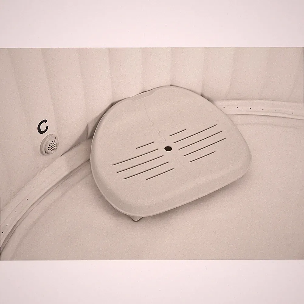 Intex Whirlpoolzubehör Kunststoff-Sitz höhenverstellbar für Pure SPA, beige, 47