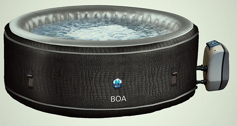 JUNG BOA Whirlpool aufblasbar Outdoor aufblasbarer beheizbarer Pool Becken NEU