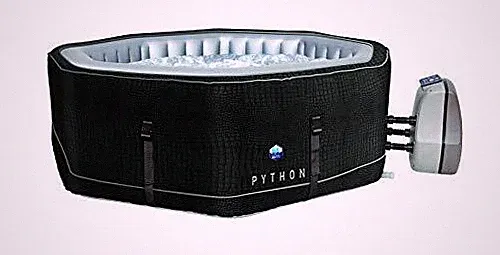 JUNG PYTHON Whirlpool aufblasbar für 5 Personen Pool beheizt beheizbar Outdoor