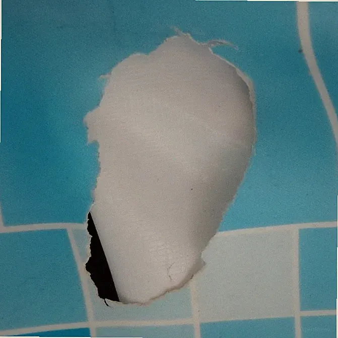 Lay-Z-Spa Miami aufblasbarer Whirlpool rund Kunststoff schwarz/weiß/blau