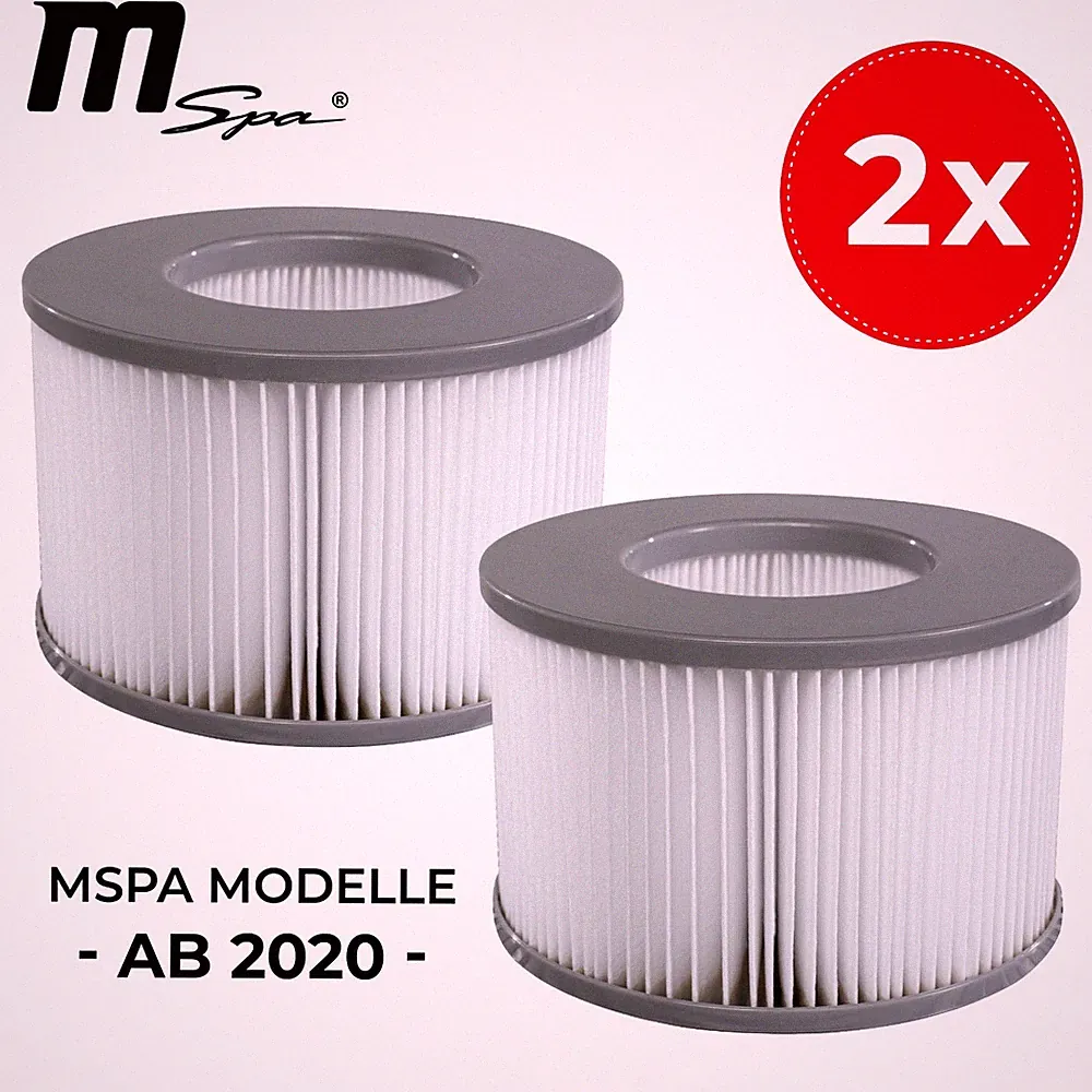 Miweba MSpa Whirlpool Ersatz-Wasserfilter für aufblasbaren Whirlpool universal