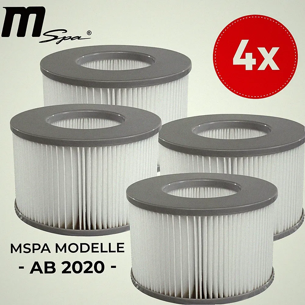 Miweba MSpa Whirlpool Ersatz-Wasserfilter für aufblasbaren Whirlpool universal