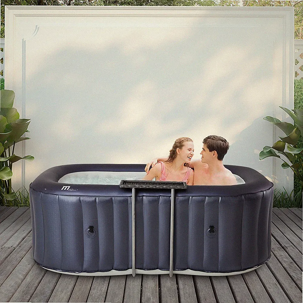 MSpa Whirlpool Nest aufblasbar In & Outdoor Pool Fernbedienung für 2 Personen