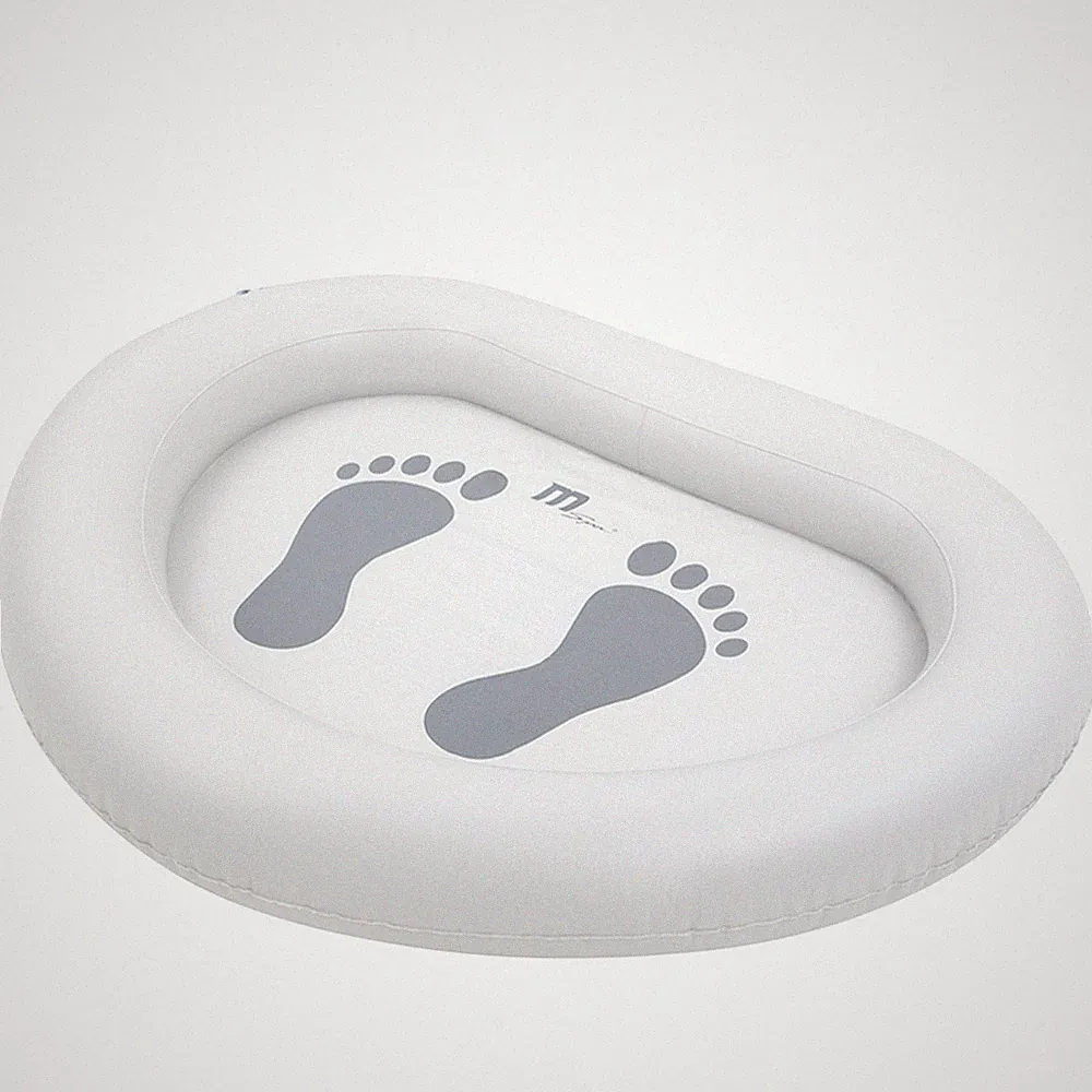 MSpa Whirlpool Pool aufblasbares Fußbad Fußbecken Fußbadewanne oval 73x93cm