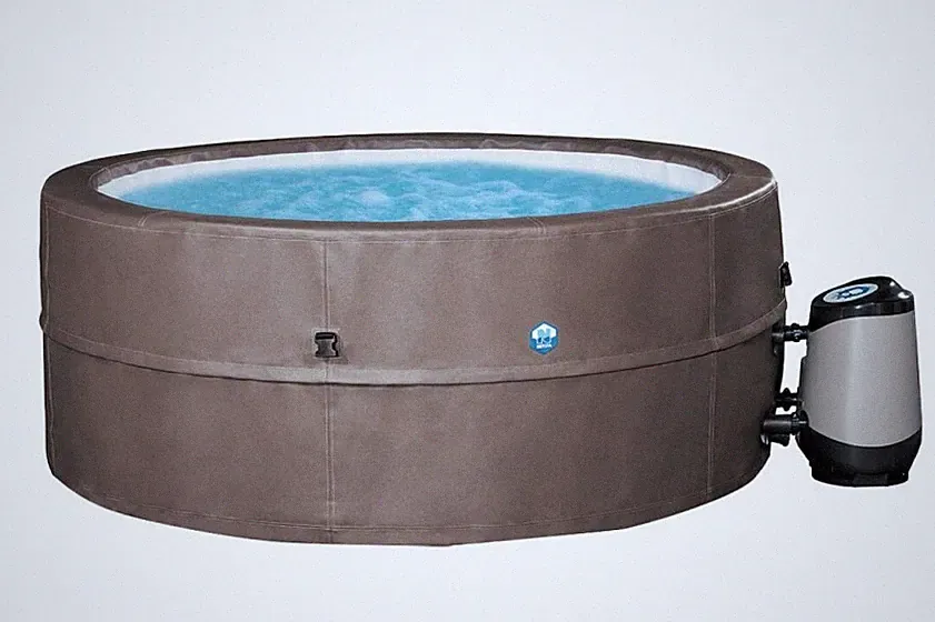 NetSpa Vita Whirlpool Pool Spa Badewamme für 6 Personen Rund Portable Bubble Spa