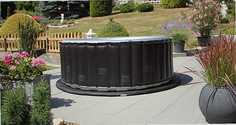 PREMIUM PRØ DES!GN Whirlpool Unterlage Thermoisolierung Bodenschutzmatte
