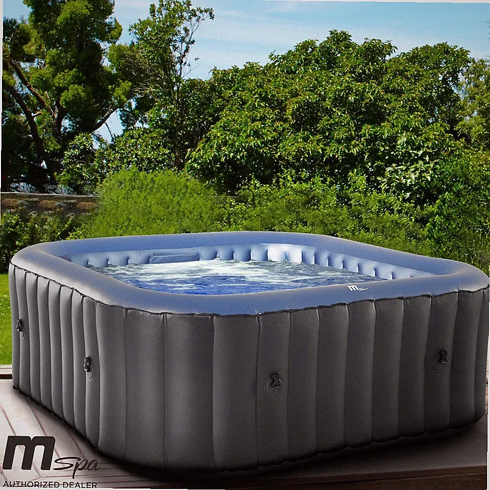 Whirlpool aufblasbar MSpa Tekapo Comfort 4 Personen In-Outdoor Pool 158x158cm 1W