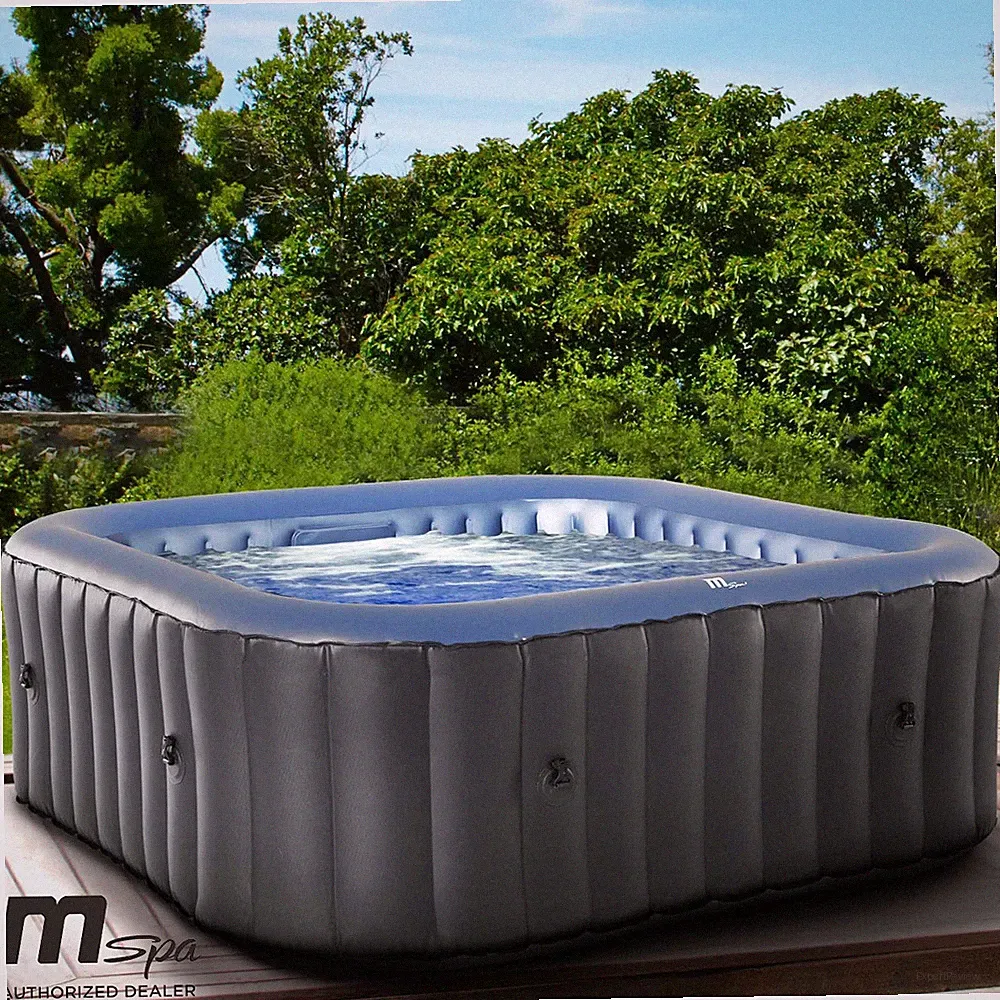 Whirlpool aufblasbar MSpa Tekapo Comfort 4 Personen In-Outdoor Pool 158x158cm