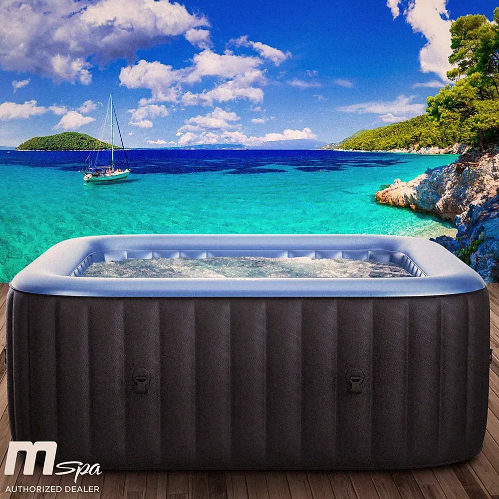 Whirlpool aufblasbar MSpa Tekapo Comfort 6 Personen In-Outdoor Pool 185x185cm