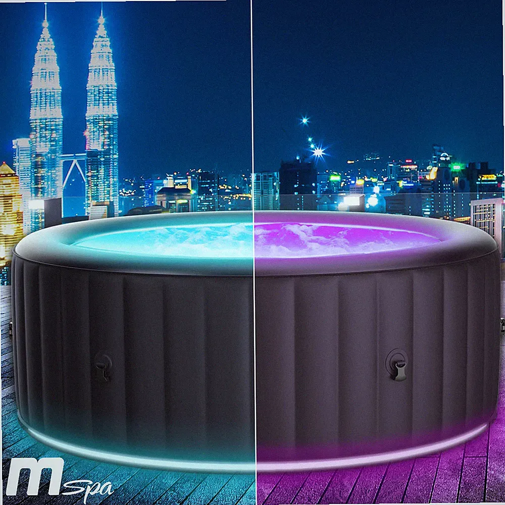 Whirlpool MSpa AURORA 6 Personen Ø204x70cm - LED aufblasbar
