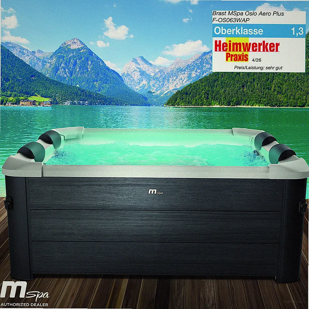 aufblasbarer whirlpool mit massagedüsen