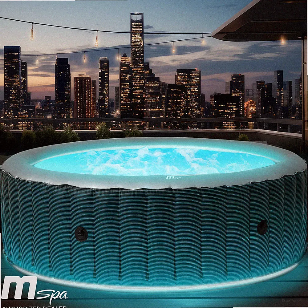 Whirlpool MSpa STARRY Ø204x70cm 6 Personen aufblasbar Pool Wellness Spa 2.Wahl